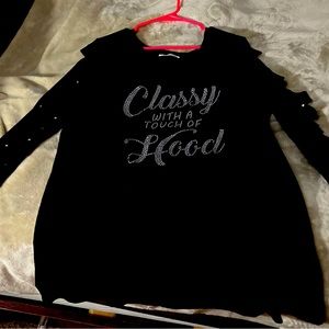 3x classy with a touch of hood shirt!